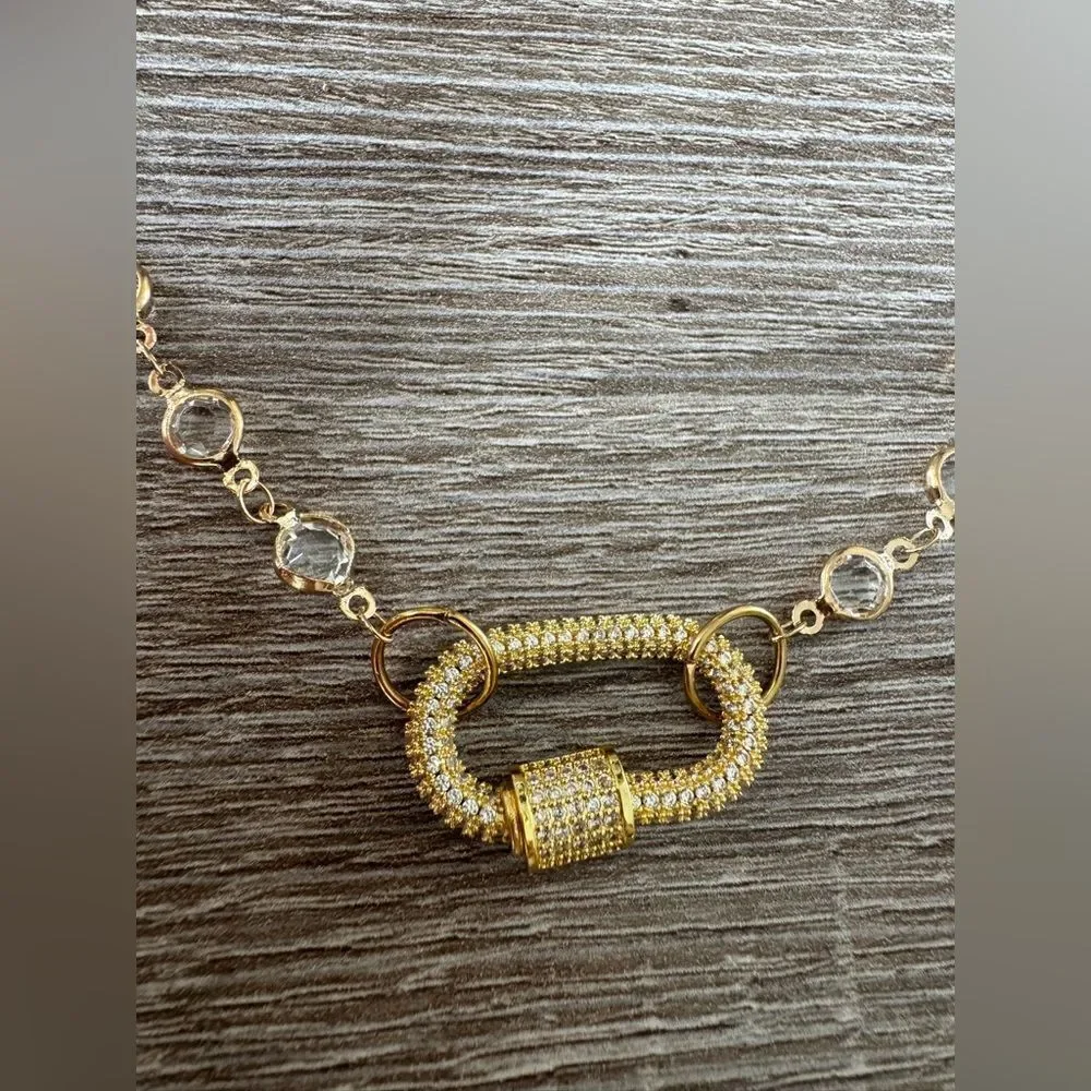 Statement necklace N696
